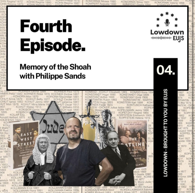 The Lowdown IV: Memory of the Shoah with Philippe Sands